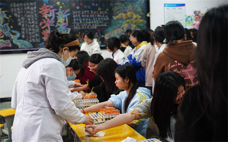 吉安市理工技工學(xué)校全力護(hù)航，25屆高職單招體檢工作有序開(kāi)展
